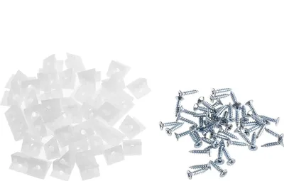 Produktbild von Kunststoff-Reparaturkeile 50 Stück, 1,5 x 1,3 x 0,93 cm, für Durchhängende Schubladenböden