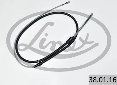 Produktbild von LINEX Handbremsseil 38.01.16 Rechts Links für VW Polo Schrägheck (6R1, 6C1) 1589/923mm