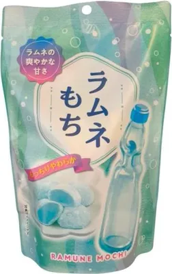 Immagine prodotto di Seiki | Mochi Ramune - 130 g - Biscotti di riso - Gusto limonata - Dolci giapponesi