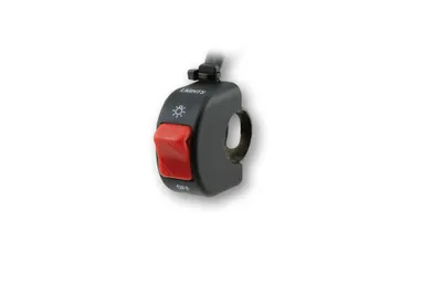 Immagine prodotto di Interruttore elettrico on/off con morsetto per il montaggio sul manubrio