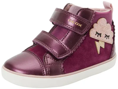 Produktbild von Geox Baby B GISLI Girl Sneakers DK Purple 21_EU