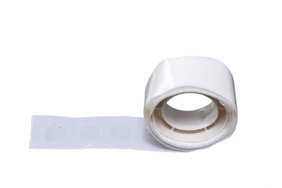Obrázok produktu pre Samolepiace priehľadné gélové kruhy, 12 mm, 100 kusov