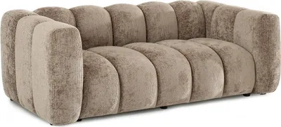 Zdjęcie produktu dla Sofa olia-2 brąz tkanina, podstawa czarny