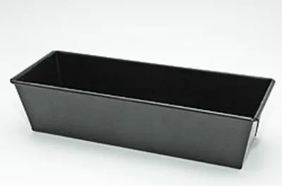 Produktbild von Perfekte Kastenbackform für Brot & Kuchen 300x110x75mm - Karbonbeschichtet, Antihaft Schwarz 1 Stück für leichte Reinigung