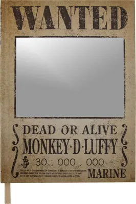 Produktbild von One Piece - Wanted - Notizbuch