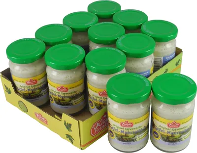 Produktbild von Tafelmeerrettich von Kunella Feinkost - 12er Pack (12 Gläschen à 100 g)