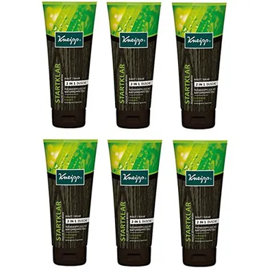 Immagine prodotto di Kneipp 2in1 Uomo Doccia Start Clear Lemongrass Guaranà 200ml confezione da 6 pezzi