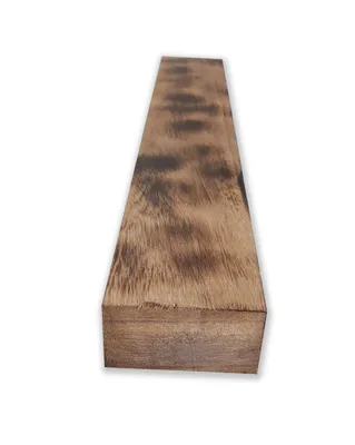 Produktbild von CountryWood-Holzbalken – im Yakisugi-Verfahren behandelt, Maße: 8 x 4 x 203 cm