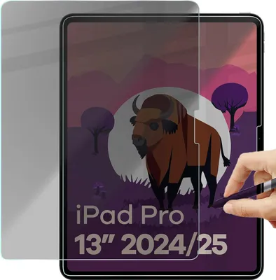 Produktbild von Bizon Glass Tab Clear Shadow Apple iPad Pro 13 2024 [2 PACK]