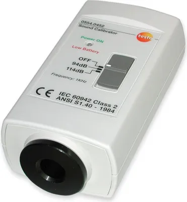 Obrázok produktu pre Testo 0554 0452 Digitálny merač hlasitosti 0 - 114 dB (0554 0452)