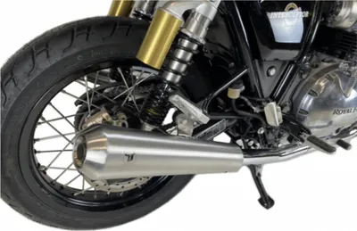 Produktbild von IXRACE Endschalldämpfer FULL LINE, ROYAL ENFIELD GT 650 / INTERCEPTOR 650 , links/rechts, slip on (Euro5)