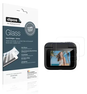 Image de 2x Protection ecrán pour SPORTARC Y360 Verre souple Film Protecteur 9H dipos