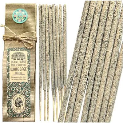 Produktbild von Ritualharz am Stiel - Weißer Salbei