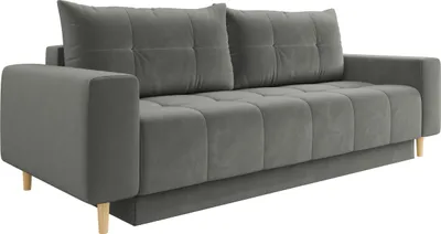 Produktbild von MIRJAN24 Schlafsofa Santi, Wohzimmer Sofa mit Bettkasten und Schlaffunktion, 3-Sitzer (Farbe: Bluvel 13)