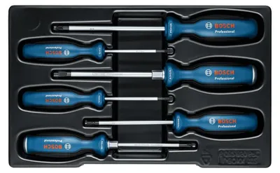 Produktbild von Schraubendreher-Set, SL/PH/PZ/TX, 6-teilig