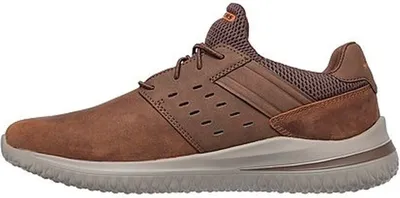 Obrázek produktu pro Skechers Herren Lowtop-Sneaker DELSON 3.0 - EZRA 9215-40, 9215-41, 9215-42, 9215-43, 9215-44, 9215-45, 9215-46, 9215-47, 9215-48, 12877-39.5, 12877-40, 12877-41, 12877-41.5, 12877-42, 12877-42.5, 12877-43, 12877-44, 12877-45, 12877-45.5, 12877-46, 12877-47.5, 12877-48.5 SKE-210308 tmavě hnědá 40