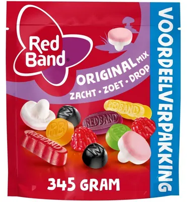 Produktbild von Red Band Original Mix Vorteilspackung 355 g – Bunte Fruchtgummi-Mischung