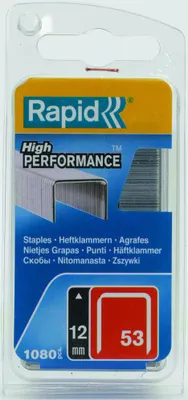 Image de Rapid Tools 40109505 Rapid Feindrahtklammern Typ 53, 12 mm, Kleinpackung