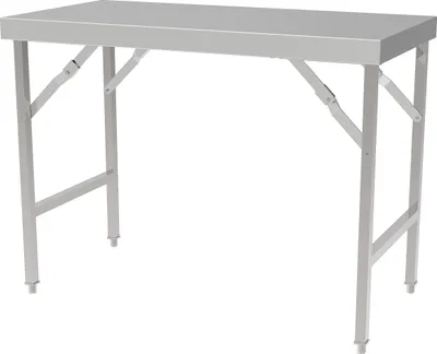 Produktbild von CHEFGASTRO 700 Zusammenklappbare Arbeitstisch BxTxH 1200x700x850mm