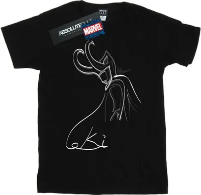 Produktbild von Marvel - T-Shirt für Damen BI40495 (XXL) (Schwarz)