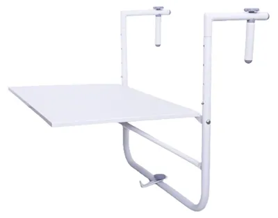 Imagen del producto de Mesa plegable para balcón, apta para uso en exteriores e interiores