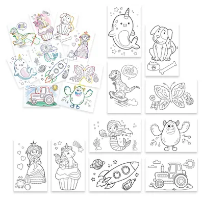 Produktbild von URSUS 28310099F, Nähmuster, Weiß, 50 Blätter, Kinder, 50 Stück(e)