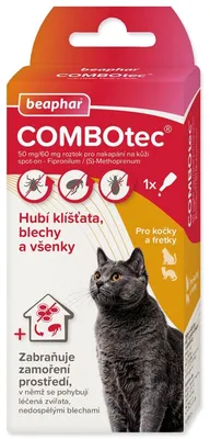 Obrázok produktu pre Pipeta Beaphar Combotec Spot on pre mačky a fretky!