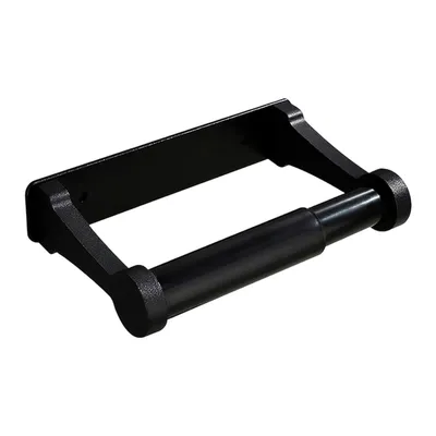 Produktbild von Küchenrollenhalter Wand, Ohne Bohren, Selbstklebend Toilettenpapierhalter, Papierrollenhalter, Schwarz 16 cm
