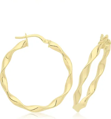 Produktbild von 9 Karat (375) Gold Damen - Paar Creolen - 40mm; TRS36922MM40