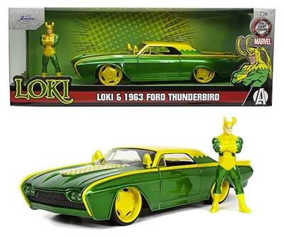 Immagine prodotto di Marvel LokiFord Thunderbird 1:24