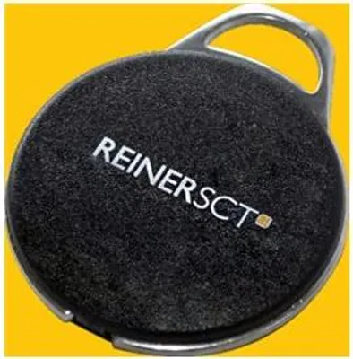 Produktbild von Reiner SCT timeCard Premium Transponder 50 DES, Schwarz, 13.56 MHz, IP65, 35 mm, 43,4 mm, 50 Stück(e)
