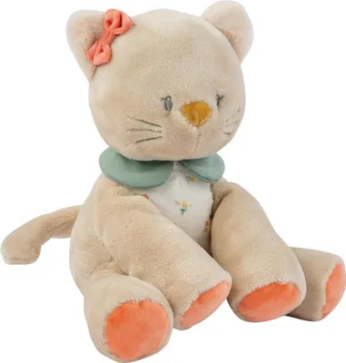 Produktbild von Nattou Plüschkatze aus der Serie Mila, Zoe, 32 cm groß, für Babys ab Geburt