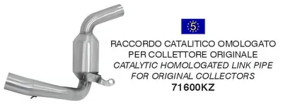 Immagine prodotto di Raccordo catalitico omologato ARROW per KTM Duke 390