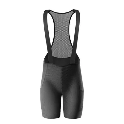 Produktbild von ROCKBROS Fahrrad Trägerhose Herren Kurz, Radhose mit Sitzpolster Sommer Radsportshorts Atmungsaktiv Radlerhose Stoßfeste für Rennrad MTB 2XL
