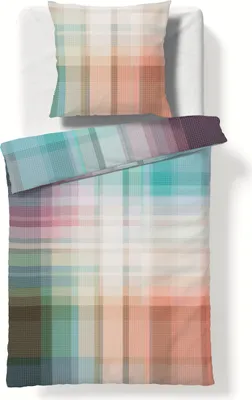 Produktbild von Fleuresse Bettwäsche bunt 1x 135x200 cm + 1x 80x80 cm