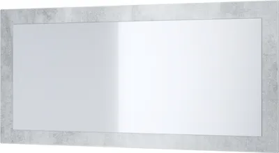 Produktbild von Vladon Spiegel Lima,  Germany, Wandspiegel mit Rahmen im modernen Stil, Beton Oxid Optik (89 x 45 cm)
