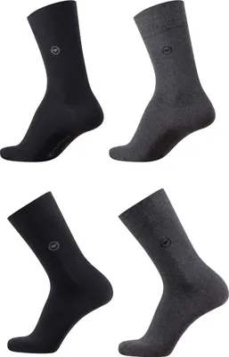 Produktbild von Tom Tailor - Atmungsaktive Herrensocken aus Baumwolle - 6er Pack uni basic - Größe 39-42 und 43-46, Farben:anthracite, SockSizes:43-46
