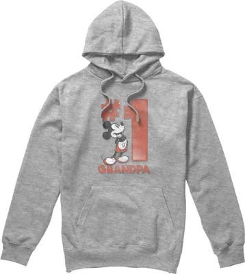 Produktbild von Disney - "Number 1 Grandpa" Kapuzenpullover für Herren TV4571 (XL) (Sport Heide)