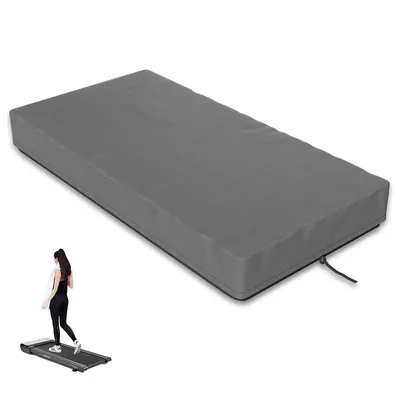 Produktbild von Laufbandabdeckung, Walking Pad Cover 420D Laufband-Abdeckung für Laufband Klappbar, Wasserdicht, Staubschutz,140 X 71 X 15 cm, Grau