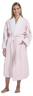 Immagine prodotto di Accappatoio da donna in microfibra, stile accappatoio da hotel  modello lungo per spa