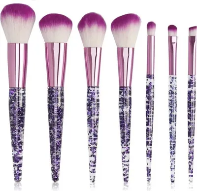 Produktbild von MO-6157 Violett Make-up-Pinsel Set – 7 Teile KP6157