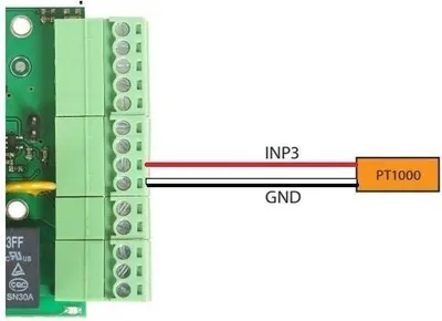 Image de GWL/ELERIX TINYCONTROL Thermal- Sensor PT1000 pour LANs Régulateur
