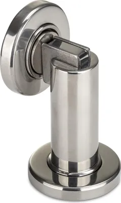 Produktbild von 9 x Türfeststeller MAGNETO glänzend poliert Ø 50 mm Höhe 90 mm für Wand- u. Bodenmontage