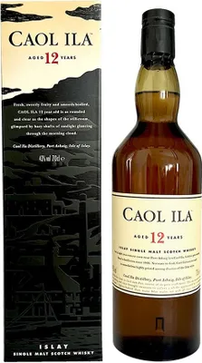Produktbild von Caol Ila 12 Jahre Single Malt Whisky, Scotch Whisky, 43 % vol, 700 ml Einzelflasche