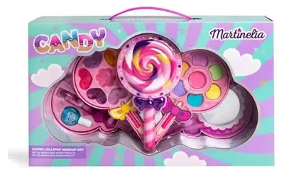 Obrázek produktu pro MARTINELIA | Dtsk sada pro len, kosmetick paletka pro holiky, on stny, role play pro dti | Lollipop Palette