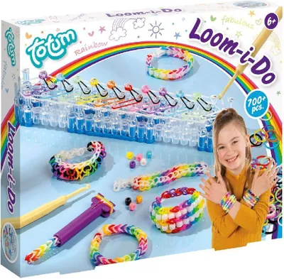 Zdjęcie produktu dla Totum Loom I Do, Zestaw artystyczny dla dzieci, 6 lat(a), Wielobarwny