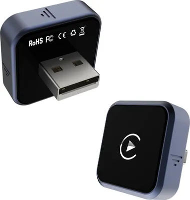 Immagine prodotto di INF Adattatore Wireless CarPlay: Soluzione di Connettività Auto Wireless Blu