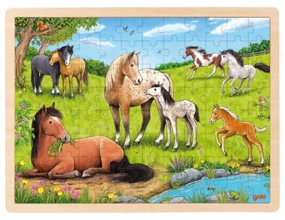 Image de Puzzle à encastrer « Été dans le pré »