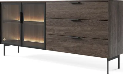 Produktbild von Kommode, Dunin-Eiche, 181,3 x 82,6 x 39,3 cm