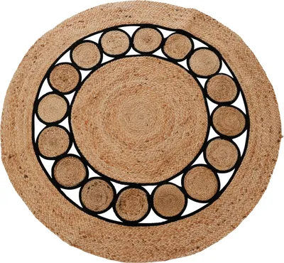 Produktbild von Geflochtener Juteteppich 120 cm